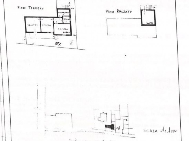 planimetria - Villa singola in vendita a Seravezza