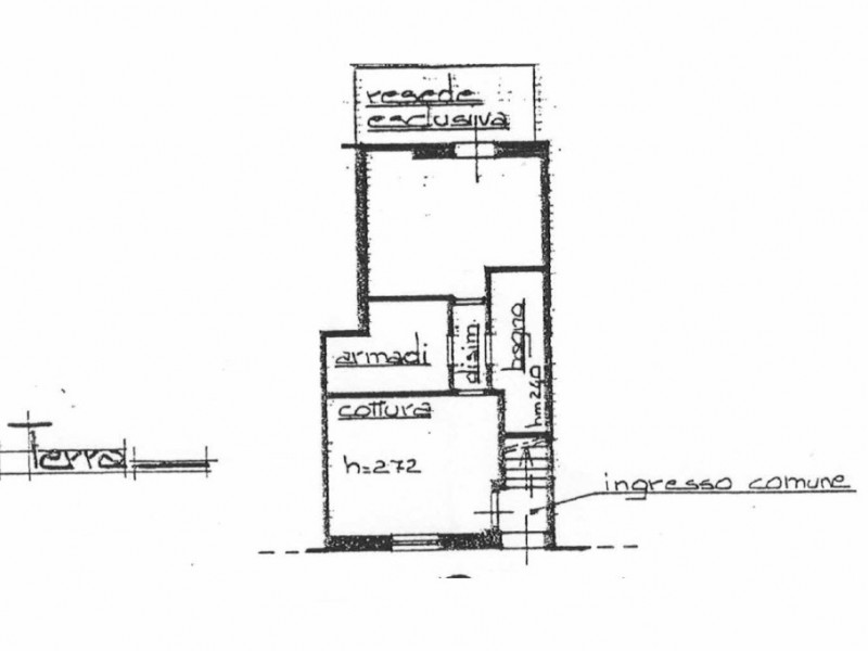 planimetria - Appartamento in vendita a Pietrasanta