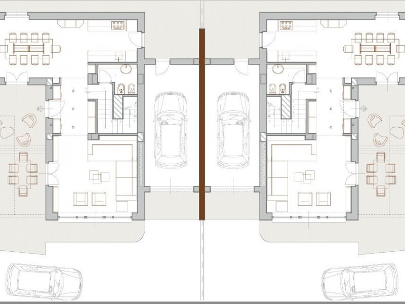 planimetria - Bifamiliare in vendita a Pietrasanta