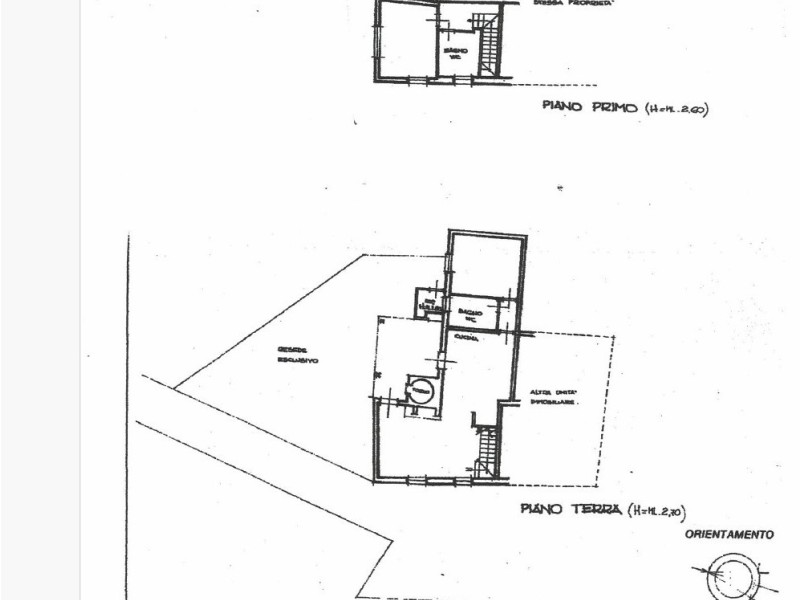 planimetria - Porzione di casa in vendita a Camaiore