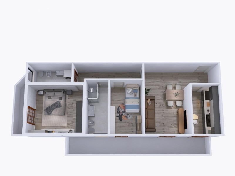 planimetria - Appartamento in vendita a Viareggio