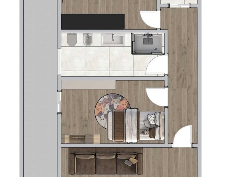 planimetria - Appartamento in vendita a Viareggio