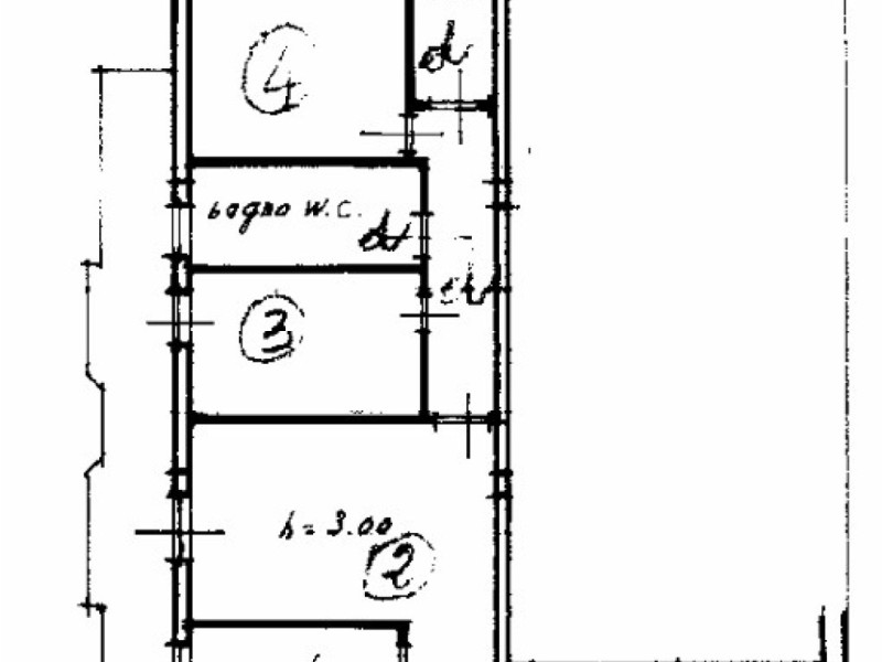 planimetria - Appartamento in vendita a Viareggio