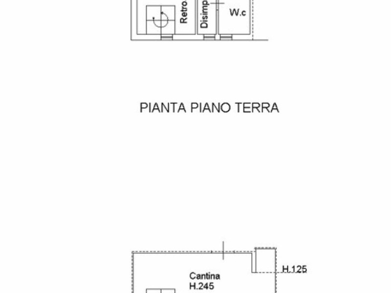 planimetria - Appartamento in vendita a Pietrasanta