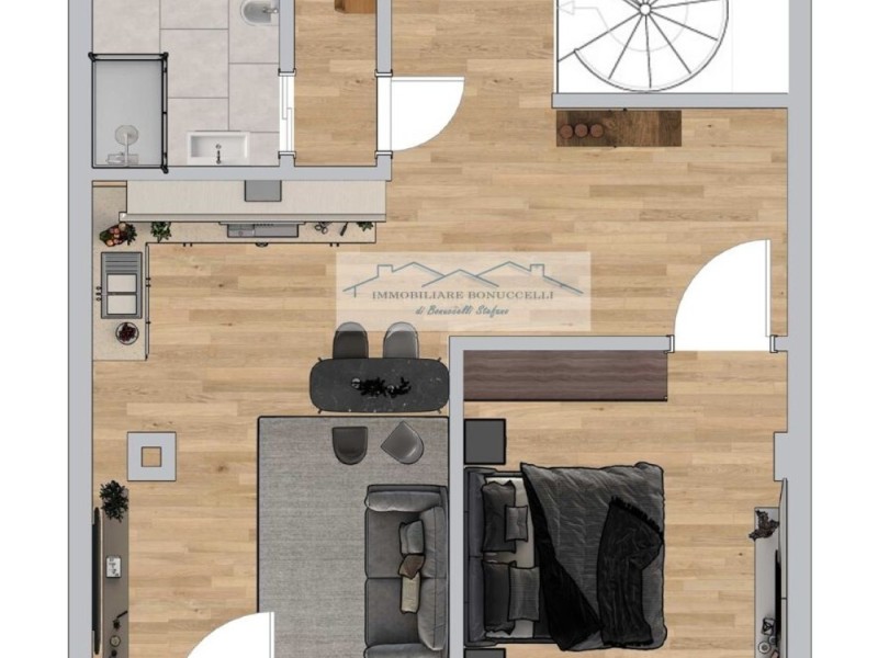 planimetria - Appartamento in vendita a Pietrasanta