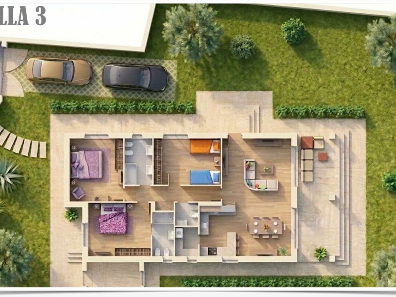 planimetria - Villa singola in vendita a Pietrasanta