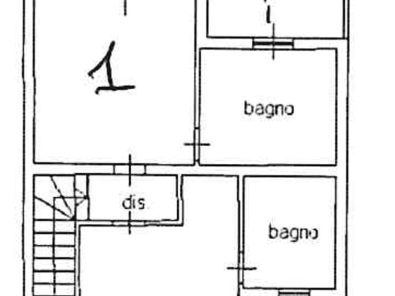 planimetria - Bifamiliare in affitto a Pietrasanta