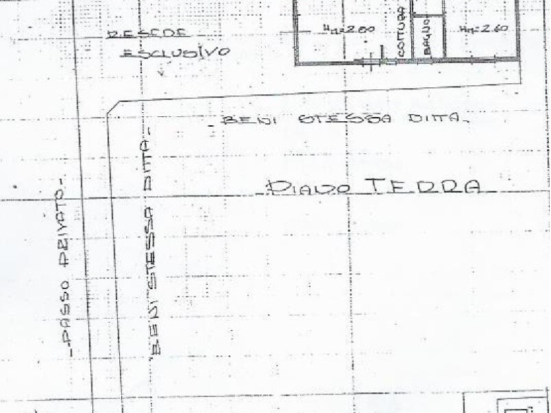 planimetria - Villa singola in vendita a Pietrasanta