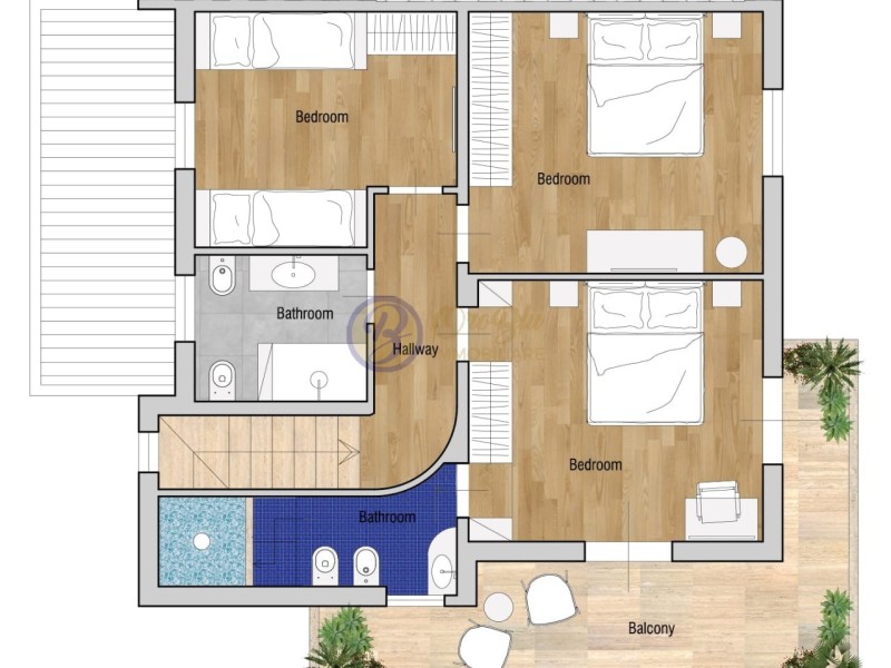 planimetria - Villa singola in affitto a Forte dei Marmi