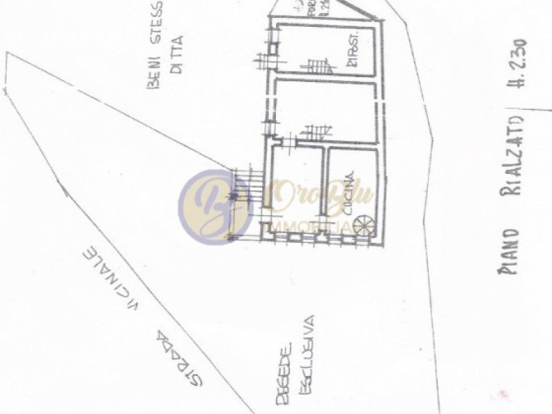 planimetria - Rustico in vendita a Camaiore