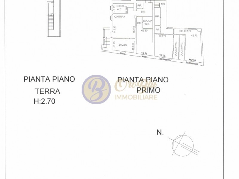 planimetria - Rustico in vendita a Camaiore