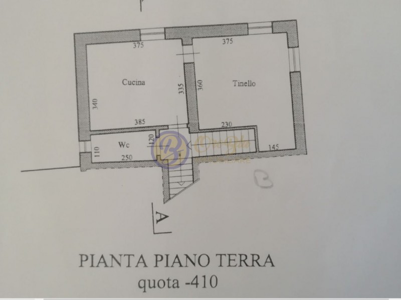 planimetria - Terratetto in vendita a Camaiore