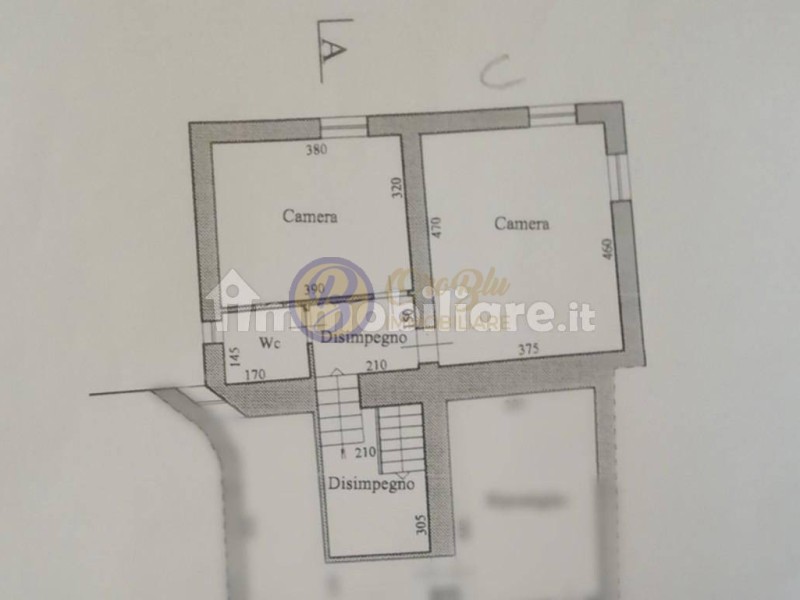 planimetria - Terratetto in vendita a Camaiore