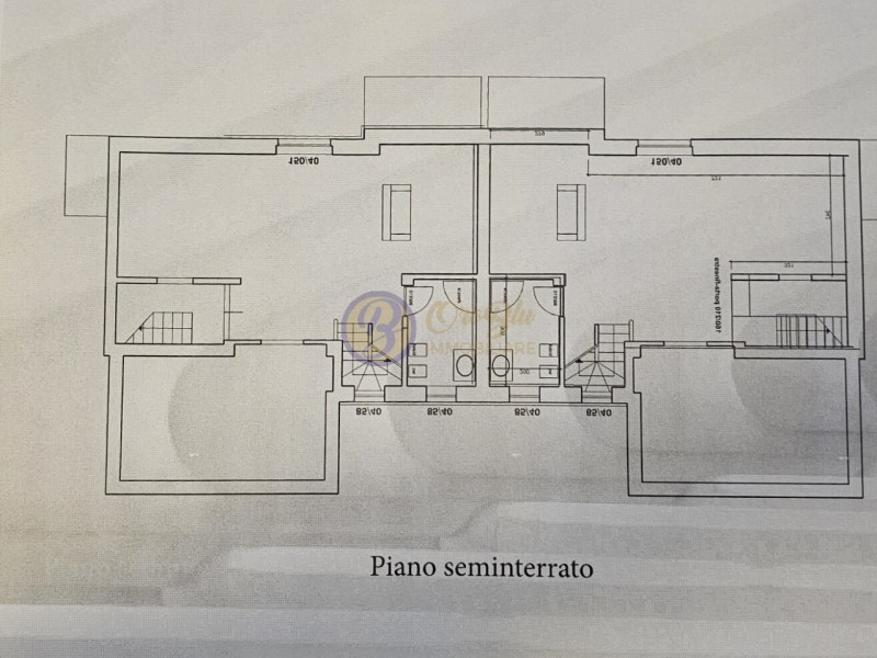 planimetria - Bifamiliare in vendita a Camaiore