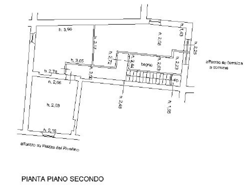 planimetria - Appartamento in vendita a Camaiore