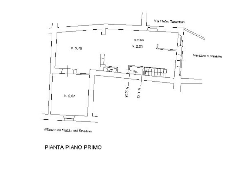planimetria - Appartamento in vendita a Camaiore