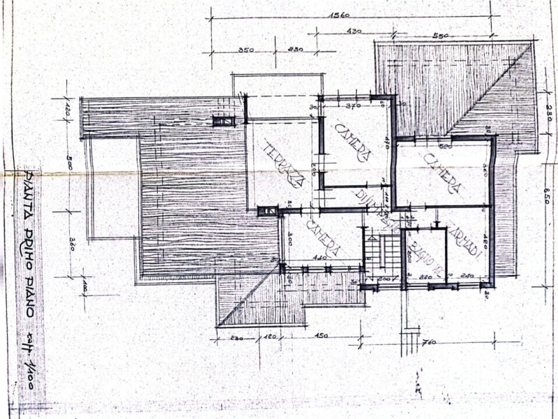 planimetria - Villa singola in vendita a Massarosa