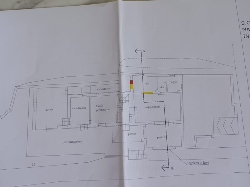 planimetria - Villa singola in vendita a Camaiore