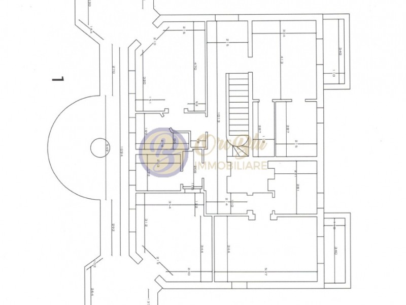 planimetria - Villa singola in vendita a Forte dei Marmi