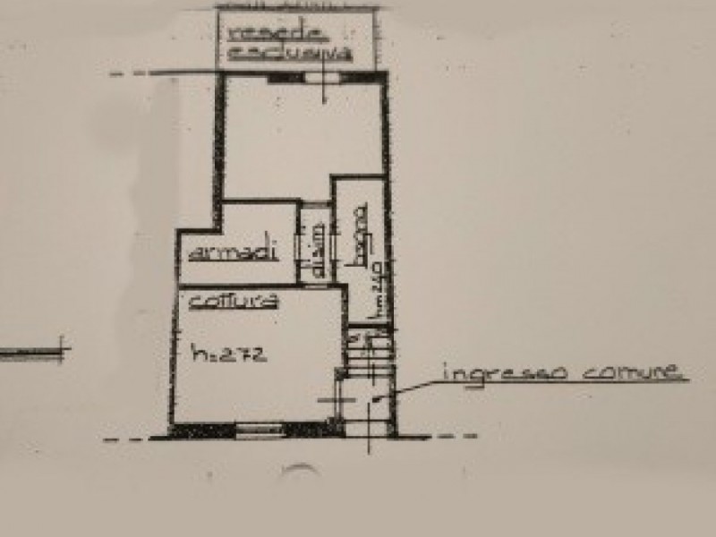 planimetria - Appartamento in vendita a Pietrasanta