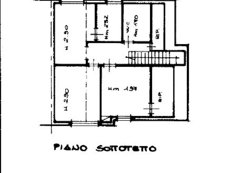 planimetria - Bifamiliare in vendita a Camaiore
