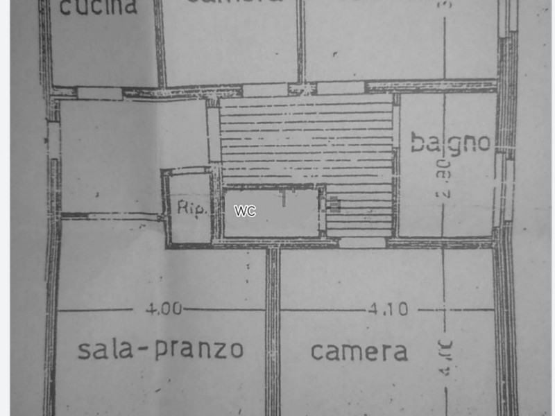 planimetria - Appartamento in vendita a Camaiore