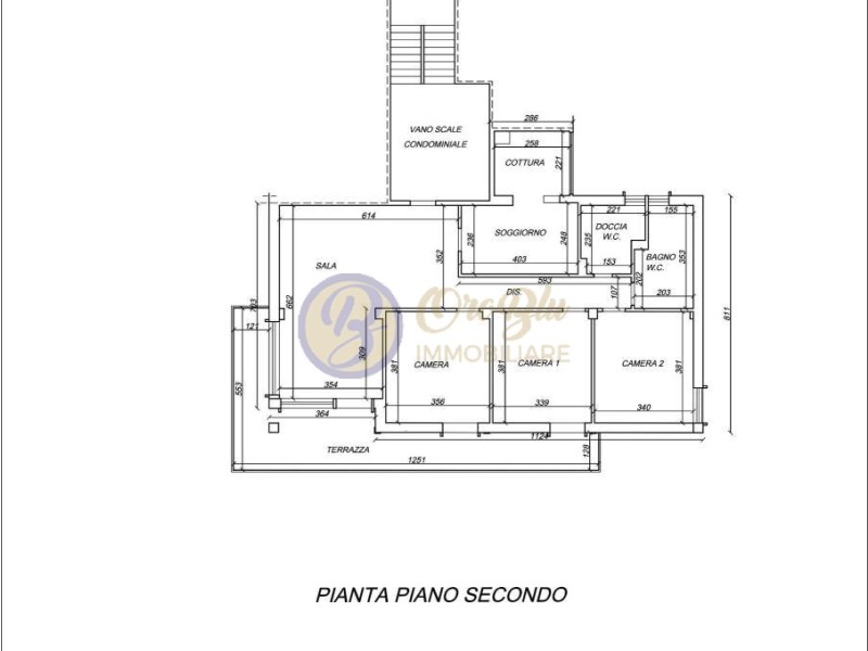 planimetria - Appartamento in vendita a Camaiore