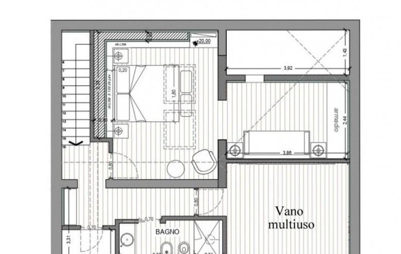 Bifamiliare in affitto a Pietrasanta