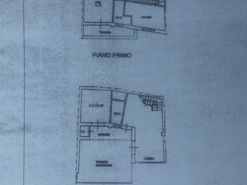 planimetria - Terratetto in vendita a Camaiore