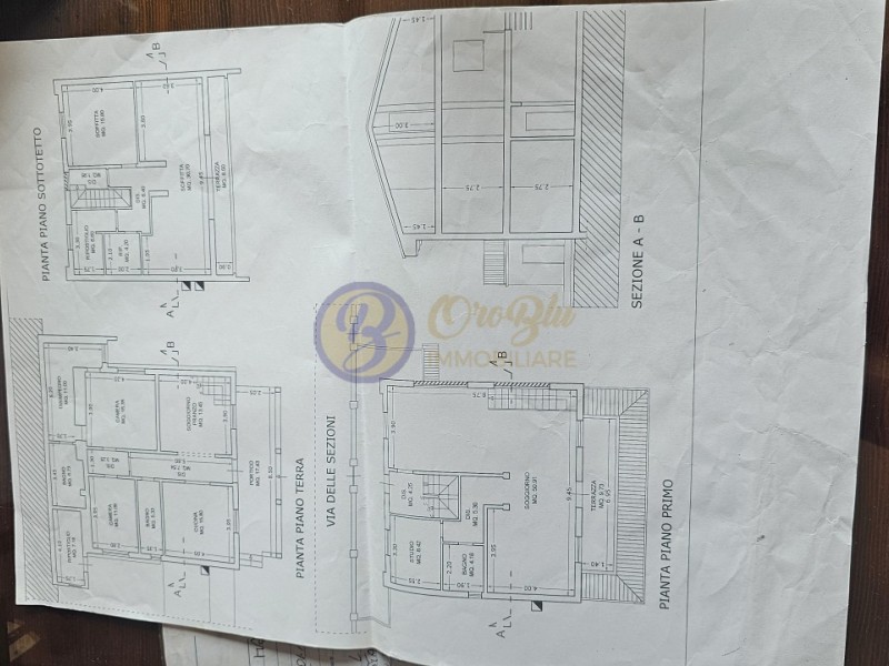 planimetria - Villa singola in vendita a Massarosa