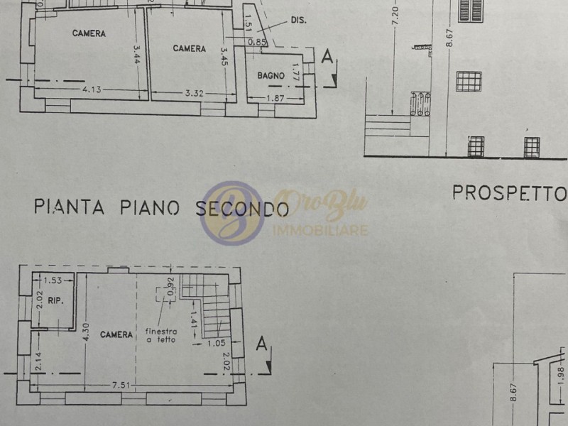 planimetria - Villa singola in vendita a Massarosa