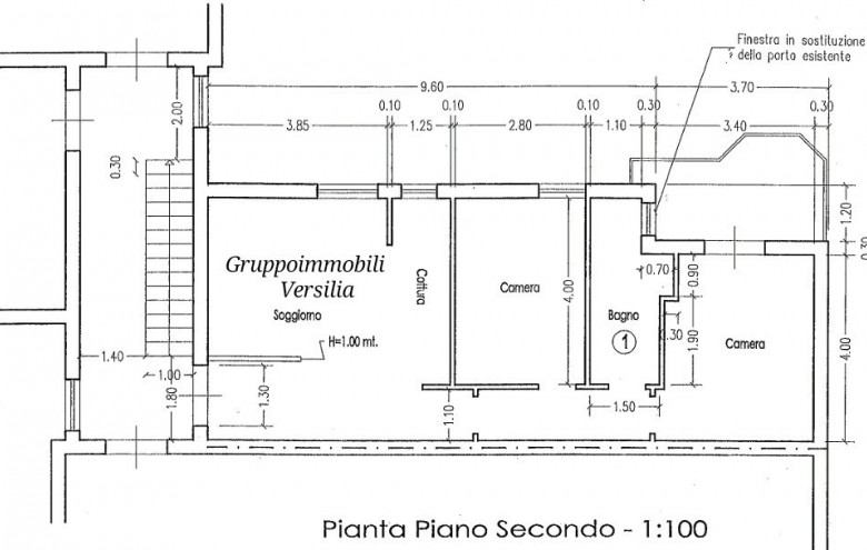 Appartamento in vendita a Montignoso