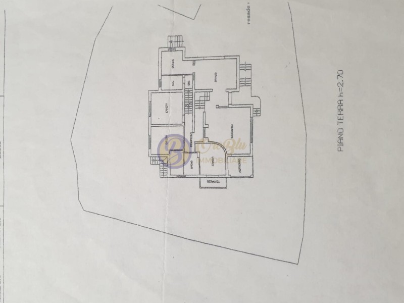 planimetria - Villa singola in vendita a Massarosa