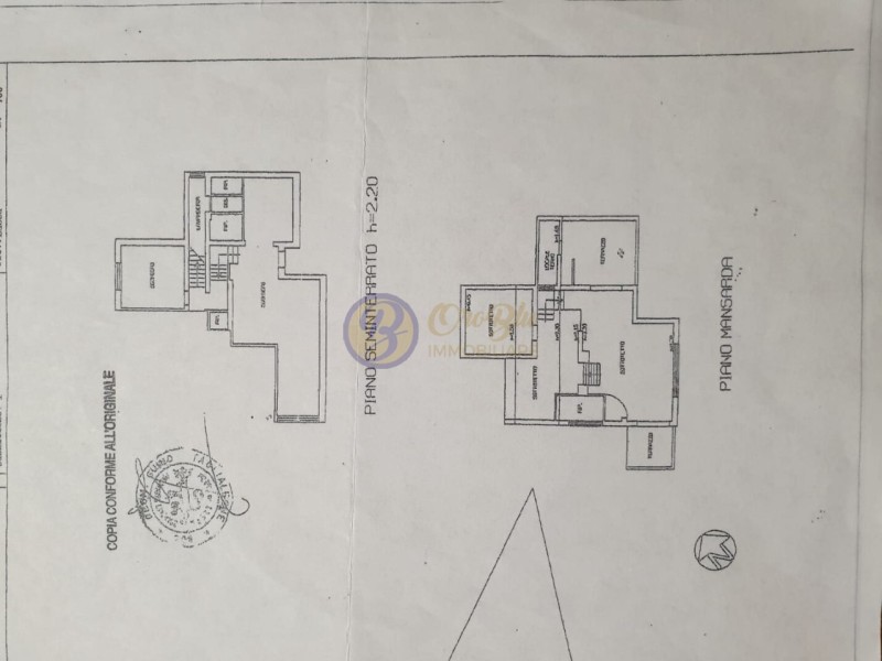 planimetria - Villa singola in vendita a Massarosa