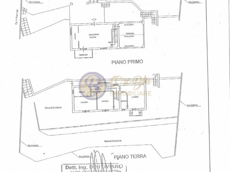 planimetria - Rustico in vendita a Massarosa