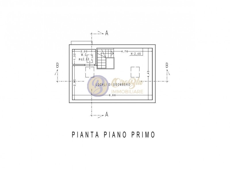 planimetria - Villa singola in vendita a Massarosa