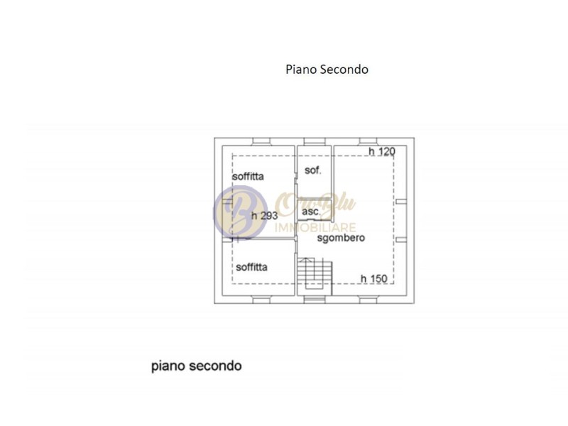 planimetria - Villa singola in vendita a Massarosa