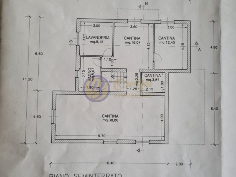 planimetria - Villa singola in vendita a Pietrasanta