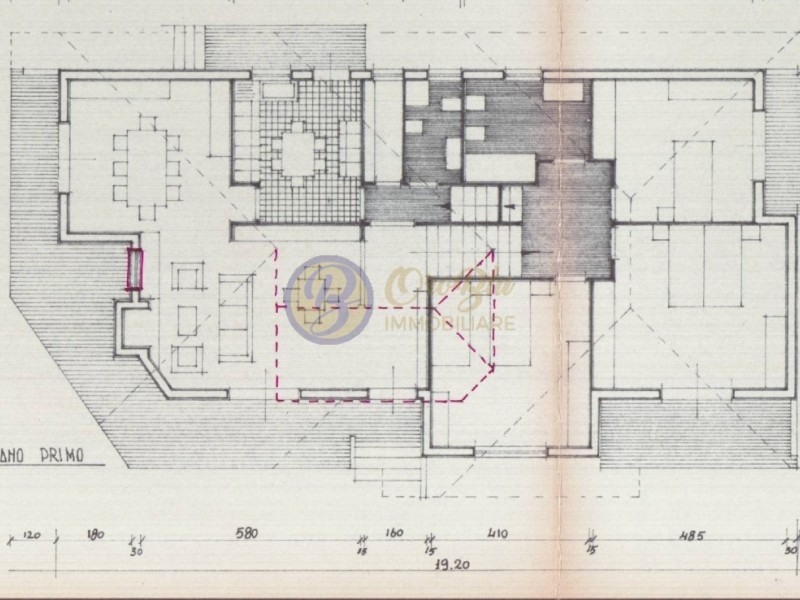planimetria - Villa singola in vendita a Pietrasanta