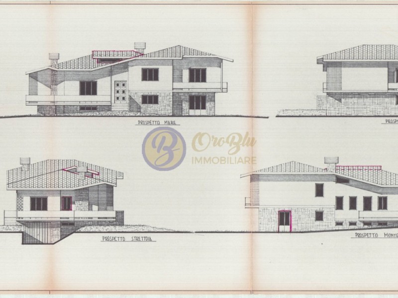 planimetria - Villa singola in vendita a Pietrasanta