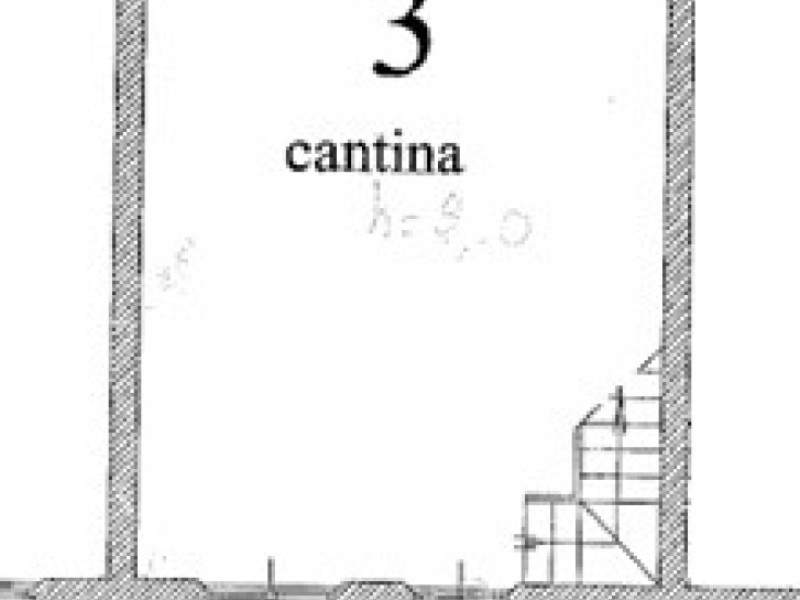 planimetria - Villetta a schiera in vendita a Viareggio