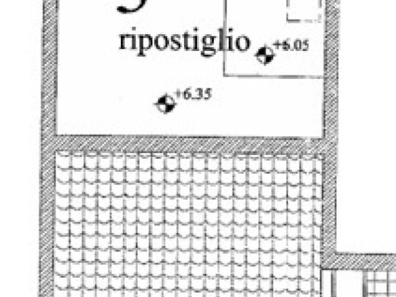 planimetria - Villetta a schiera in vendita a Viareggio