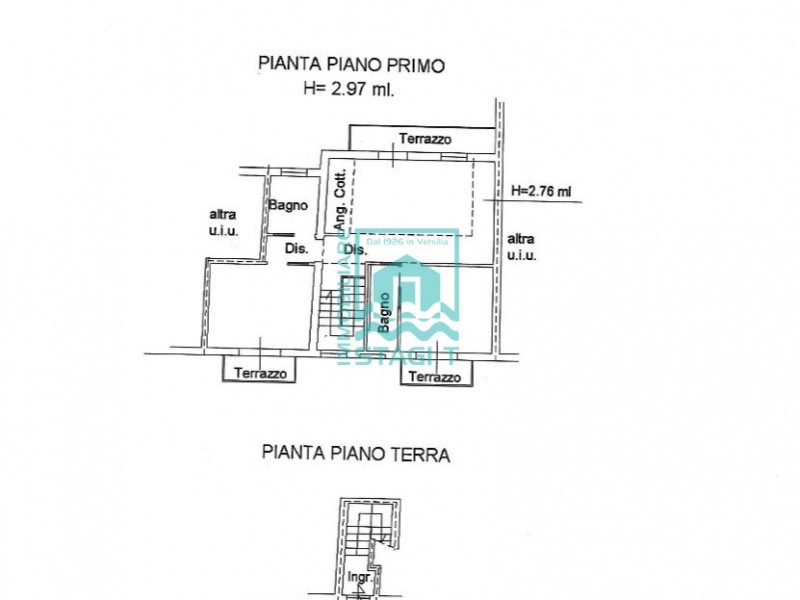 planimetria - Appartamento in vendita a Camaiore