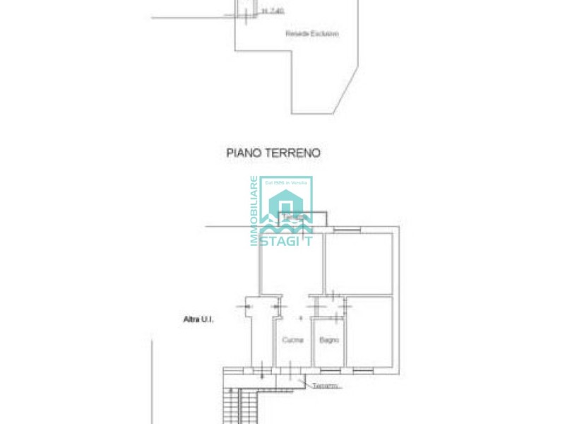 planimetria - Appartamento in vendita a Camaiore