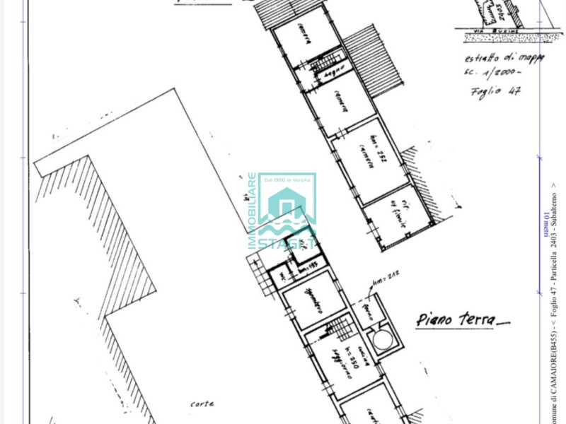 planimetria - Rustico in vendita a Camaiore