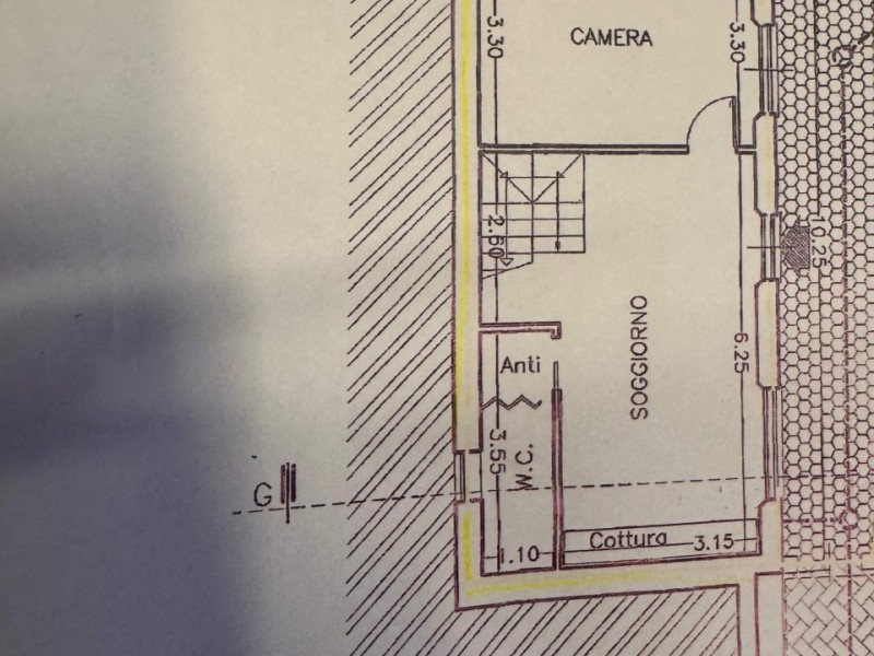 planimetria - Villa singola in vendita a Viareggio