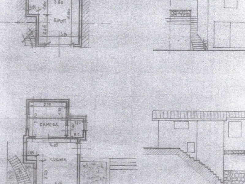 planimetria - Rustico in vendita a Camaiore