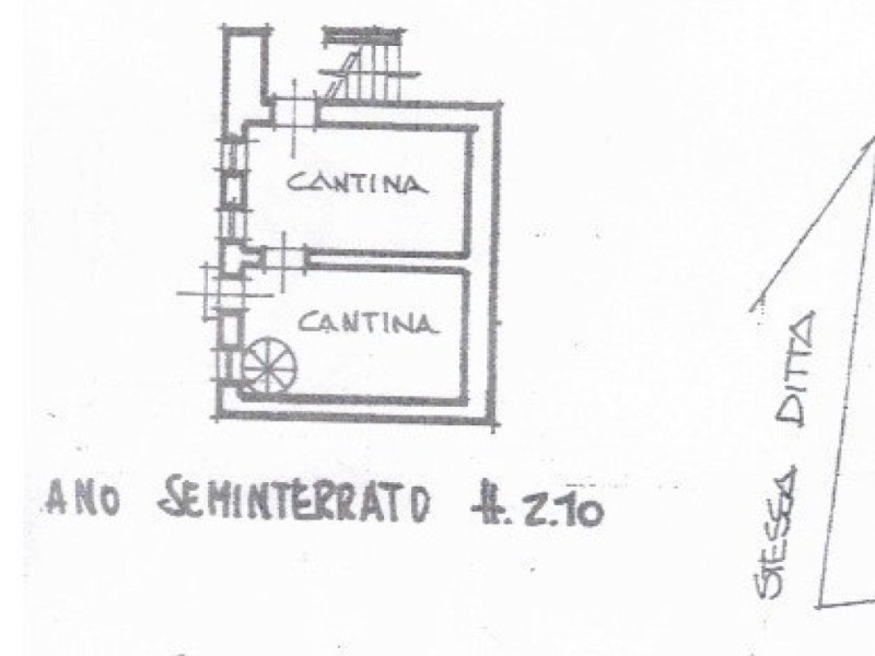 planimetria - Rustico in vendita a Camaiore