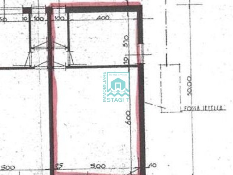 planimetria - Attività Commerciale in vendita a Camaiore