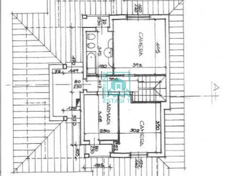 planimetria - Villa singola in vendita a Camaiore